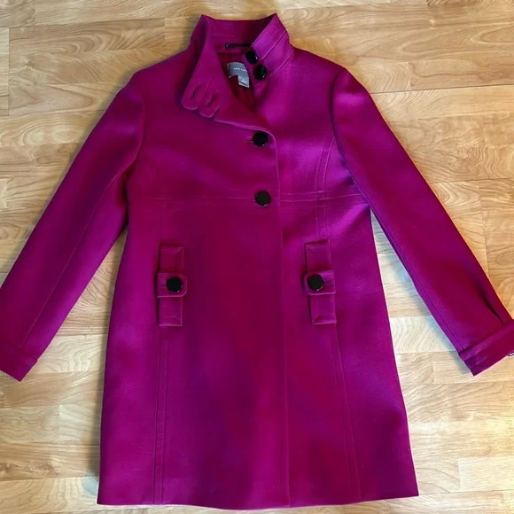Ann Taylor Jackets Coats Ann Taylor Womens Size Fuchsia Pink